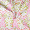 Cotton Fabric Floral Panels On Pink 110cm Wide at More Sewing