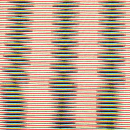 Cotton Fabric Fuzzy Stripe 110cm Wide