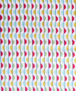 Cotton Fabric Twist Stripe 110cm Wide