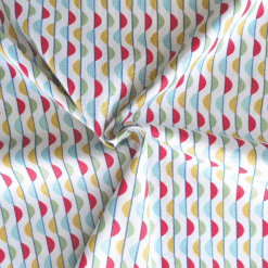 Cotton Fabric Twist Stripe 110cm Wide at More Sewing