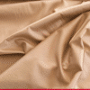 Cotton Sateen Fabric Biscuit Brown 145cm Wide