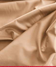 Cotton Sateen Fabric Biscuit Brown 145cm Wide