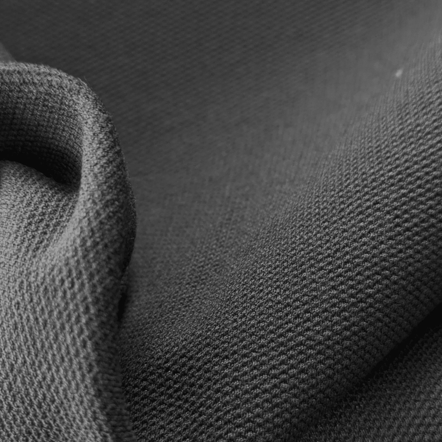 Ponte Pique Jersey Fabric Black Stretch 150cm Wide at More Sewing