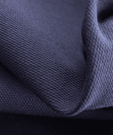 Ponte Pique Jersey Fabric Navy Blue Stretch 150cm Wide at More Sewing