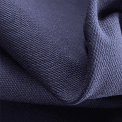 Ponte Pique Jersey Fabric Navy Blue Stretch 150cm Wide at More Sewing