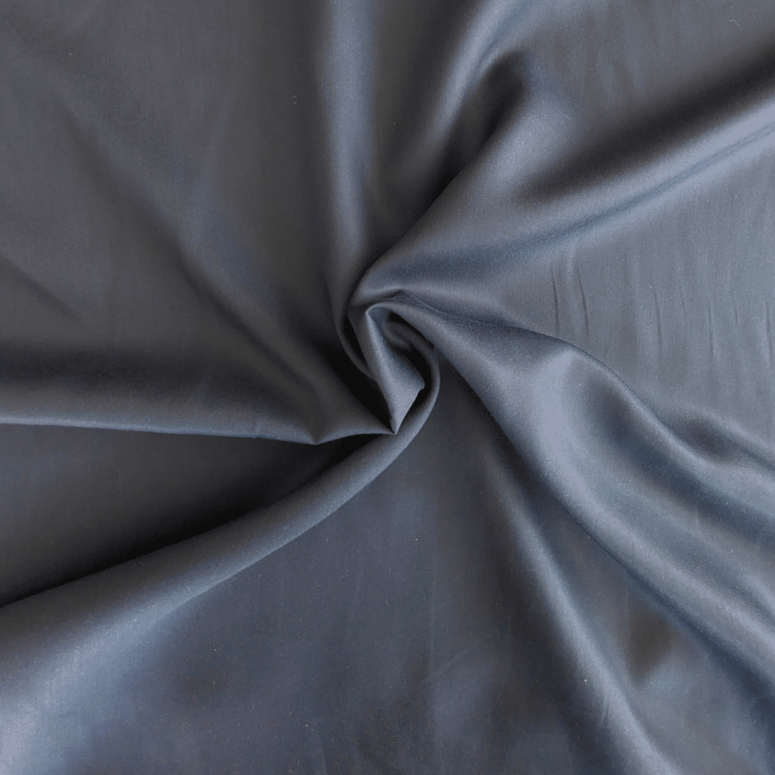 Navy Blue Tencel Fabric Deadstock 150cm Wide