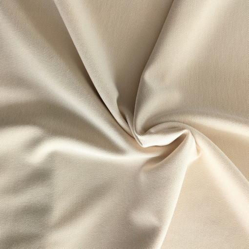 Ponte Pique Jersey Fabric Ecru Stretch 150cm Wide