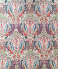 Pima Cotton Lawn Fabric Beardsley Paisley 140cm Wide
