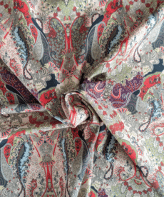Pima Cotton Lawn Fabric Beardsley Paisley 140cm Wide at More Sewing