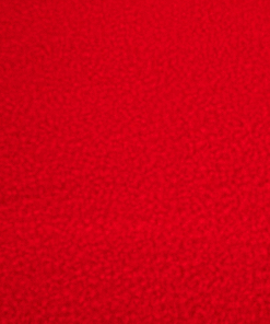 Polyester Boucle Fabric Red 150cm Wide