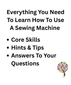 Learn to use a sewing machine at More Sewing