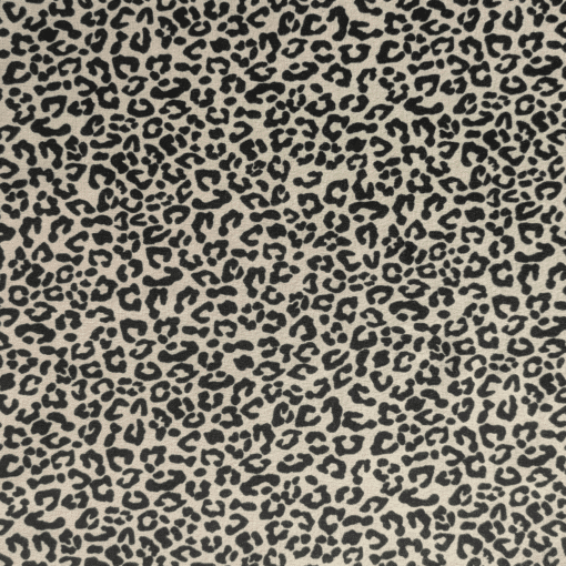 Ditsy Leopard Print Cotton Jersey Fabric | Soft Cotton Blend Stretch Animal Print