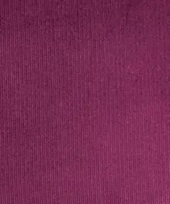 Wine Red Cotton Needlecord Fabric | Soft 21 Wale Babycord for Dressmaking