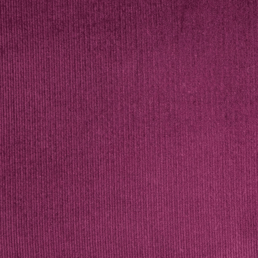 Wine Red Cotton Needlecord Fabric | Soft 21 Wale Babycord for Dressmaking