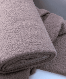 Polyester Boucle Fabric - Camel - 150cm Wide