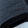 Black Boucle Fabric | Soft Polyester Boucle Coating Material | 145cm Wide