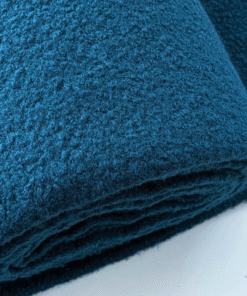 Polyester Boucle Fabric - Teal - 150cm Wide
