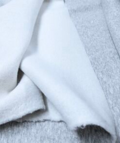 Alternative view of Cotton Jersey Sweatshirt Fabric Silver Grey 145cm Wide