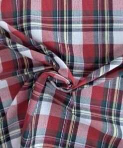 Cotton Fabric Mediumweight Stewart Tartan 145cm Wide
