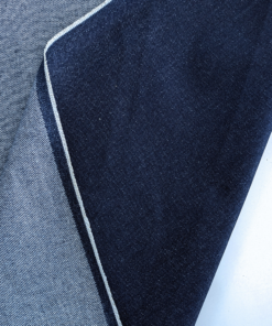 Indigo Blue Denim Fabric 13oz Heavy Weight Cotton Jeans Fabric Extra Wide 180cm 2