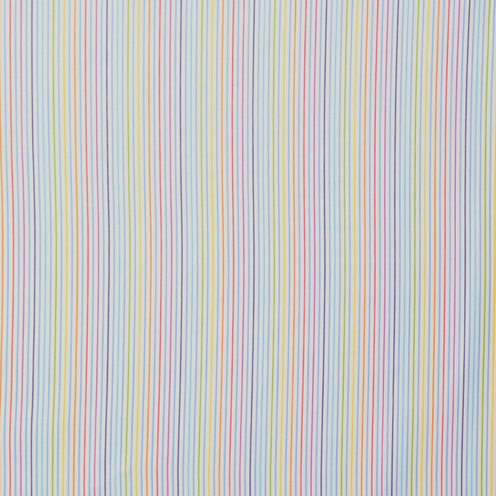 Multi-Coloured Stripe 100% Cotton Shirting Fabric Ex-Designer Deadstock 1 Multi-Coloured Stripe 100% Cotton Shirting Fabric Ex-Designer Deadstock