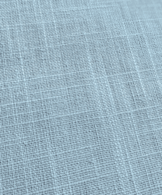 azure blue linen fabric