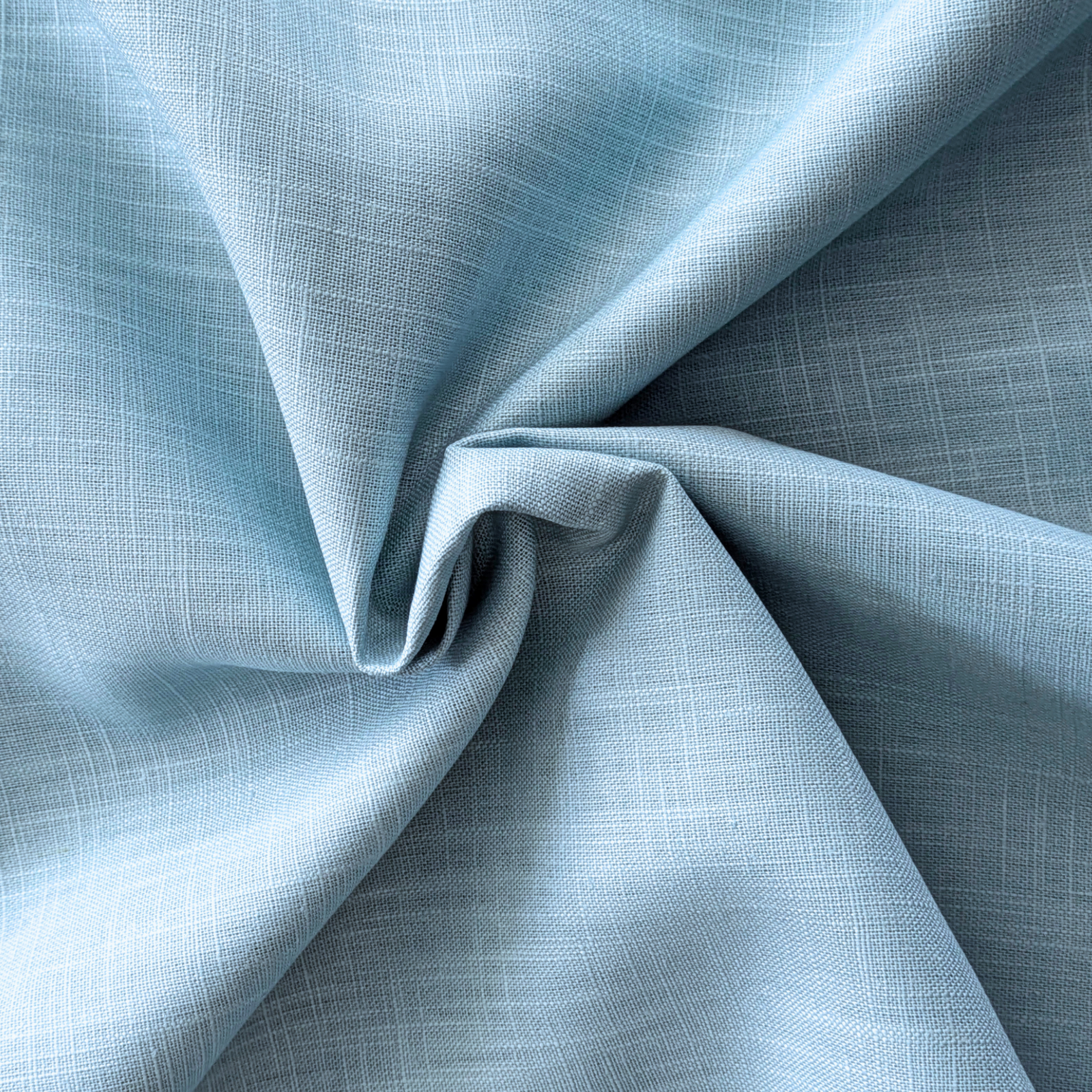 Azure Blue Washed Linen Fabric 100% Linen Breathable Dress Material 136cm Wide 2 Azure Blue Washed Linen Fabric 100% Linen Breathable Dress Material 136cm Wide