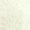 Fan Floral On White Broderie Anglaise Cotton Fabric 135cm Wide