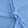 French Crepe Fabric - Sky Blue