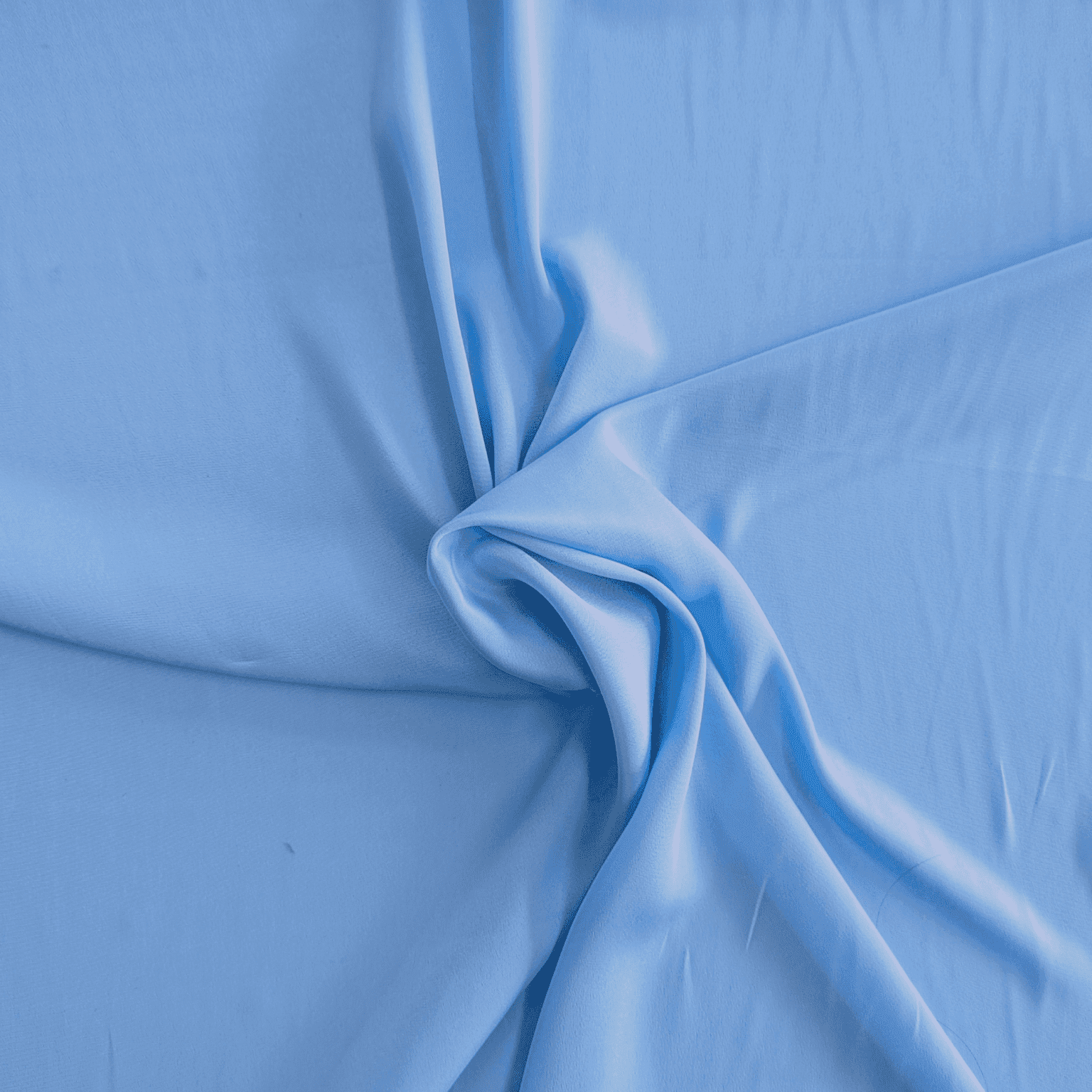 French Crepe Fabric - Sky Blue