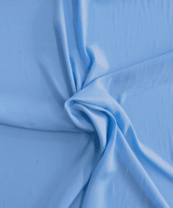 French Crepe Fabric - Sky Blue