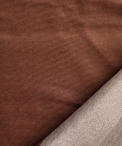 8oz Brown Lightweight Stretch Denim Fabric 150cm Wide