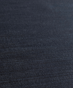 Blue Black Mediumweight Denim Fabric Deadstock 160cm Wide
