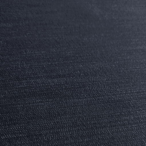 Blue Black Mediumweight Denim Fabric Deadstock 160cm Wide