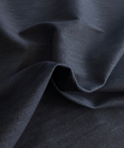 Blue Black Mediumweight Denim Fabric Deadstock 160cm Wide