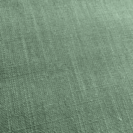 Olive Green Washed Linen Fabric 100% Linen Breathable Dress Material 136cm Wide