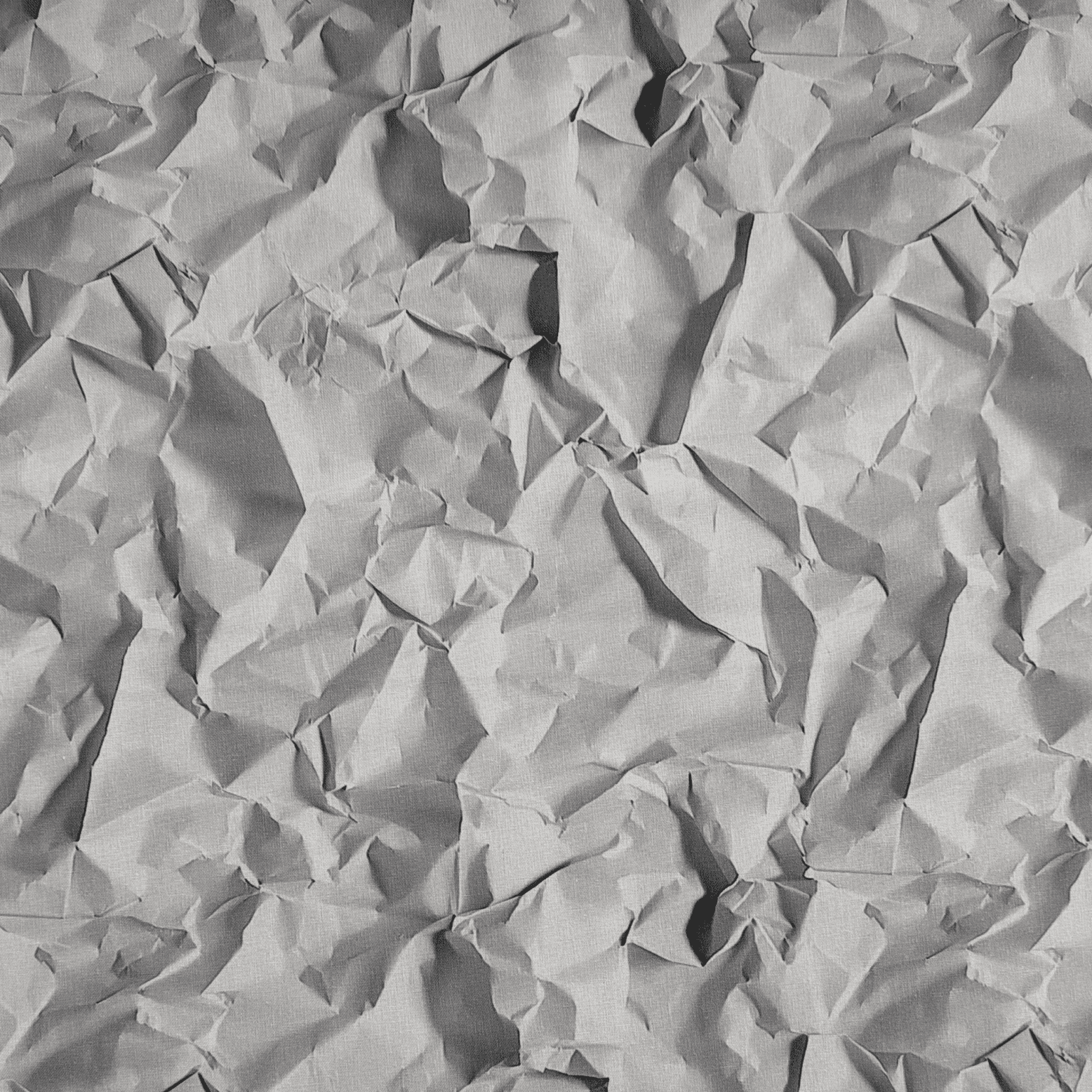 Crumpled Paper Digital Print Cotton Fabric 140cm Wide
