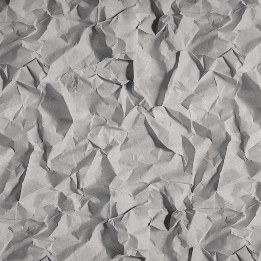 Crumpled Paper Digital Print Cotton Fabric 140cm Wide