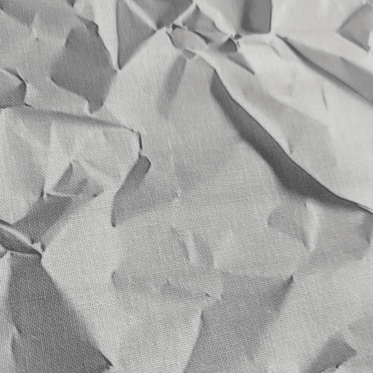 Crumpled Paper Digital Print Cotton Fabric 140cm Wide