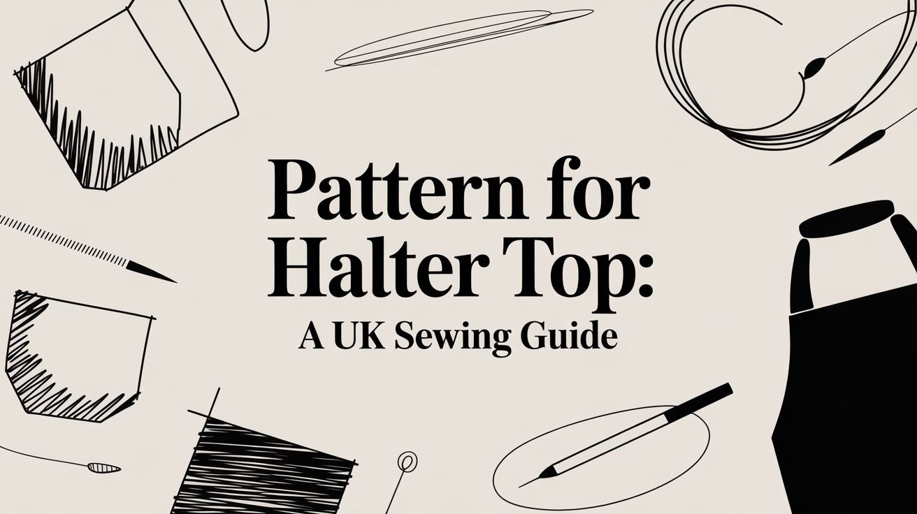 Pattern for Halter Top: A UK Sewing Guide 4