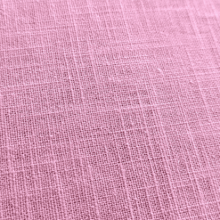Rose Pink Washed Linen Fabric 100% Linen Breathable Dress Material 136cm Wide