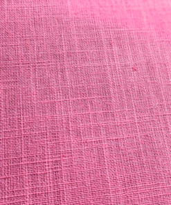 Dusky Pink Washed Linen Fabric 100% Linen Breathable Dress Material 136cm Wide