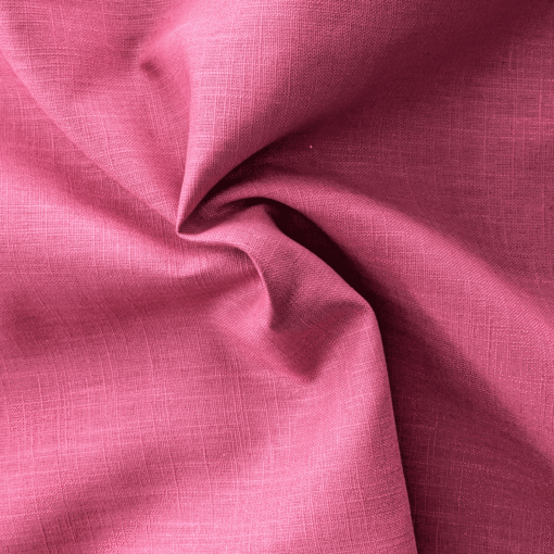 Dusky Pink Washed Linen Fabric 100% Linen Breathable Dress Material 136cm Wide
