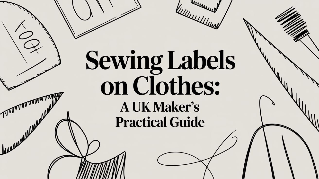 Sewing Labels on Clothes: A UK Maker's Practical Guide 3