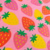 Strawberries Cotton Jersey Fabric 148cm Wide