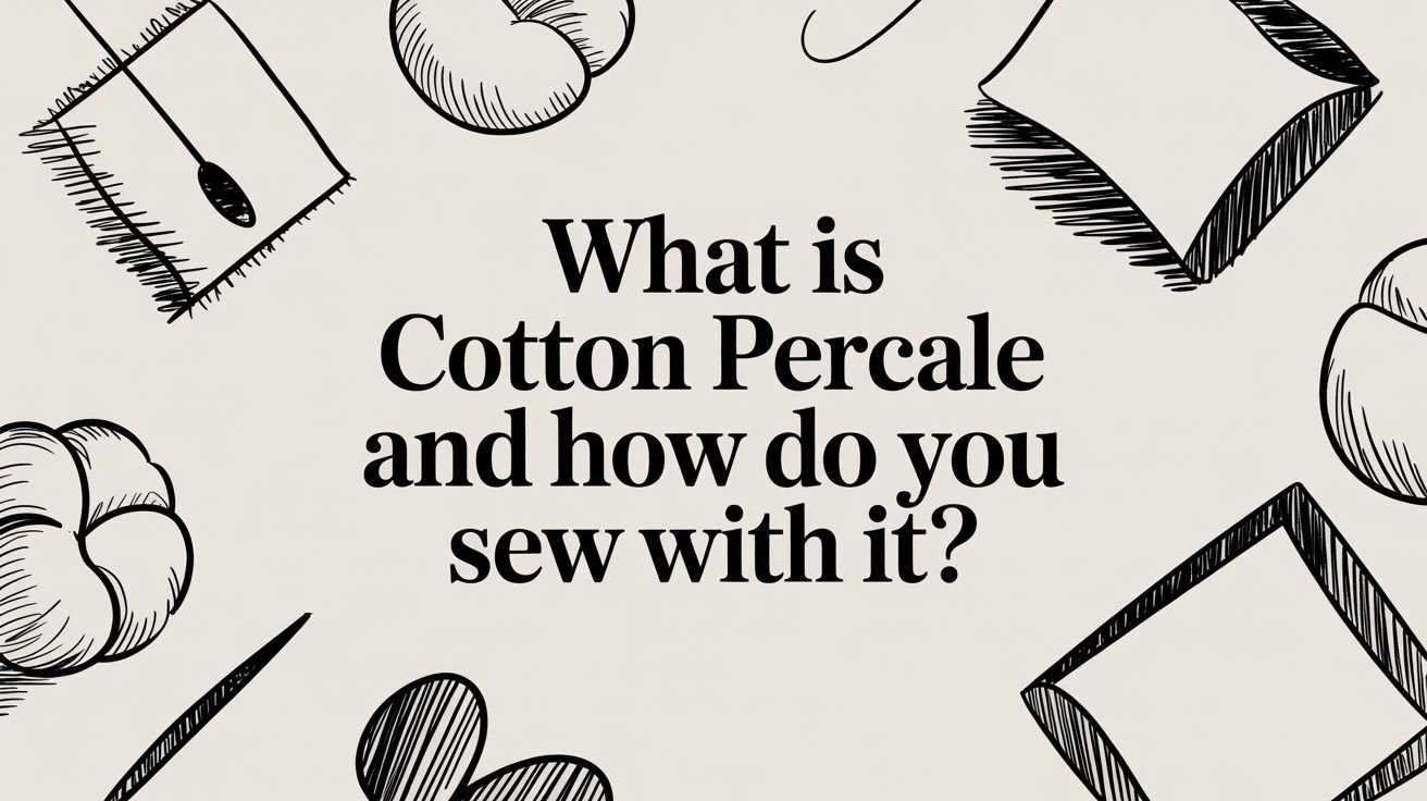 What Is Cotton Percale and How Do You Sew With It? 13