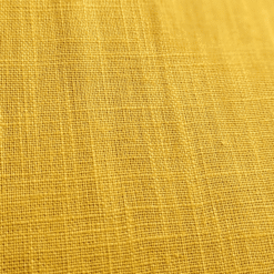 Yellow Gold Washed Linen Fabric 100% Linen Breathable Dress Material 136cm Wide