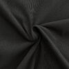 Black Ribbed Cotton Jersey Fabric 145cm Wide