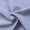 Hankerchief Aqua / White Linen Fabric Fine Lightweight