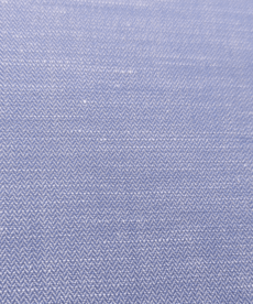 Hankerchief Aqua / White Linen Fabric Fine Lightweight Ex-Designer Deadstock 150cm Wide